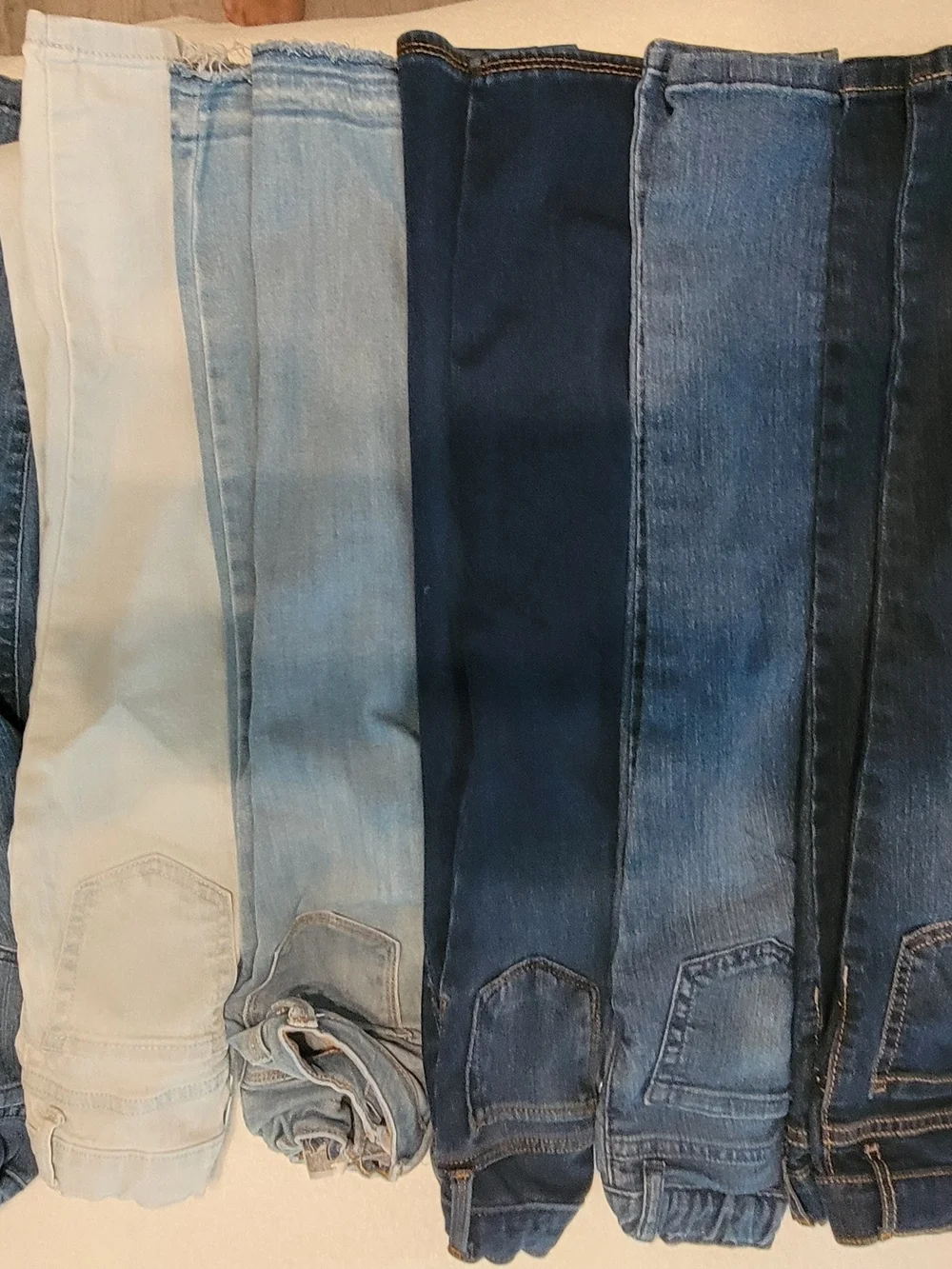 Lot Of 8 Toddler 5/5T Children's Place Kids Jeans Variety Pack - Blue Denim